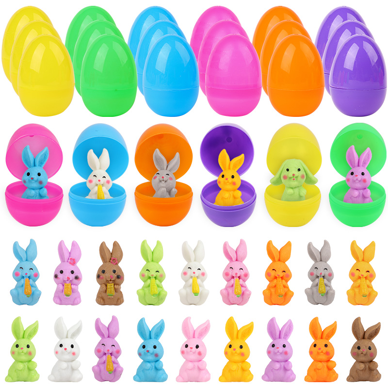 Party Games Egg - 24 Buah Telur Paskah dengan Gambar