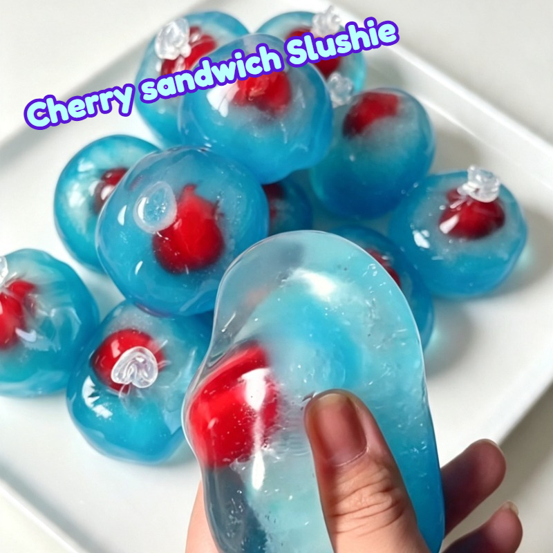 Party Games Ideas - Bola Anti Stres Bentuk Sandwich Ceri