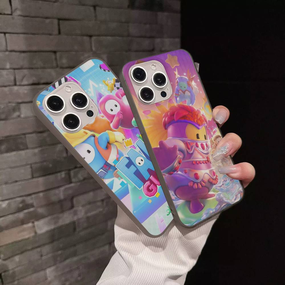 Party Games Iphone - Casing Ponsel Bergelombang Anti Jatuh untuk
