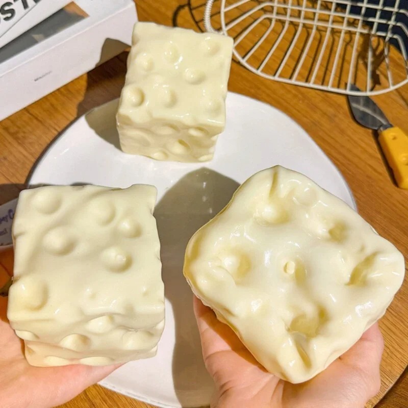 Party Games Ideas - Taba Squishy Cheese Cube Bola Anti