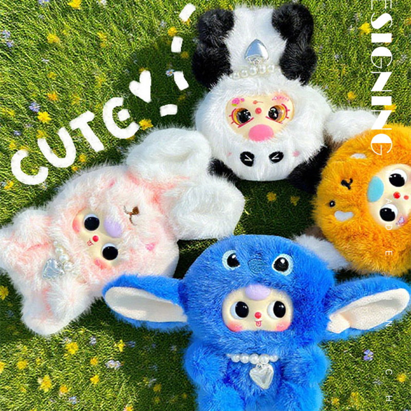 Party Games Birthday - Boneka Lucu Berbahan Kulit 12/23cm, Mainan