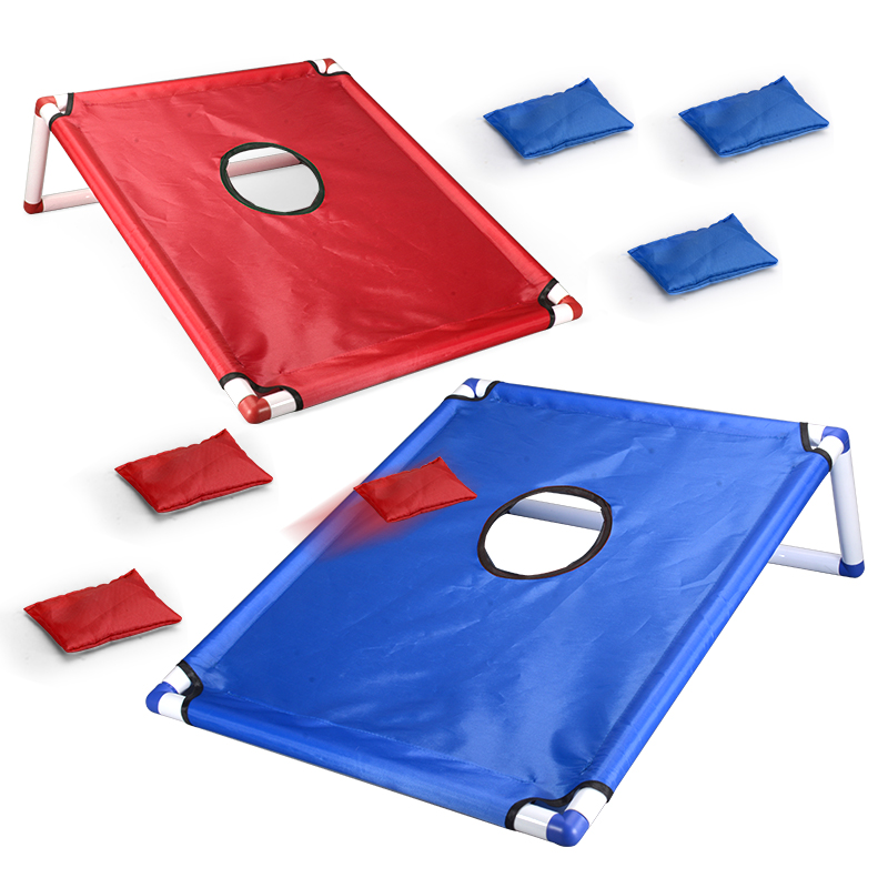 Cornhole Board Set - Set Permainan Lempar Bean Bag Mainan