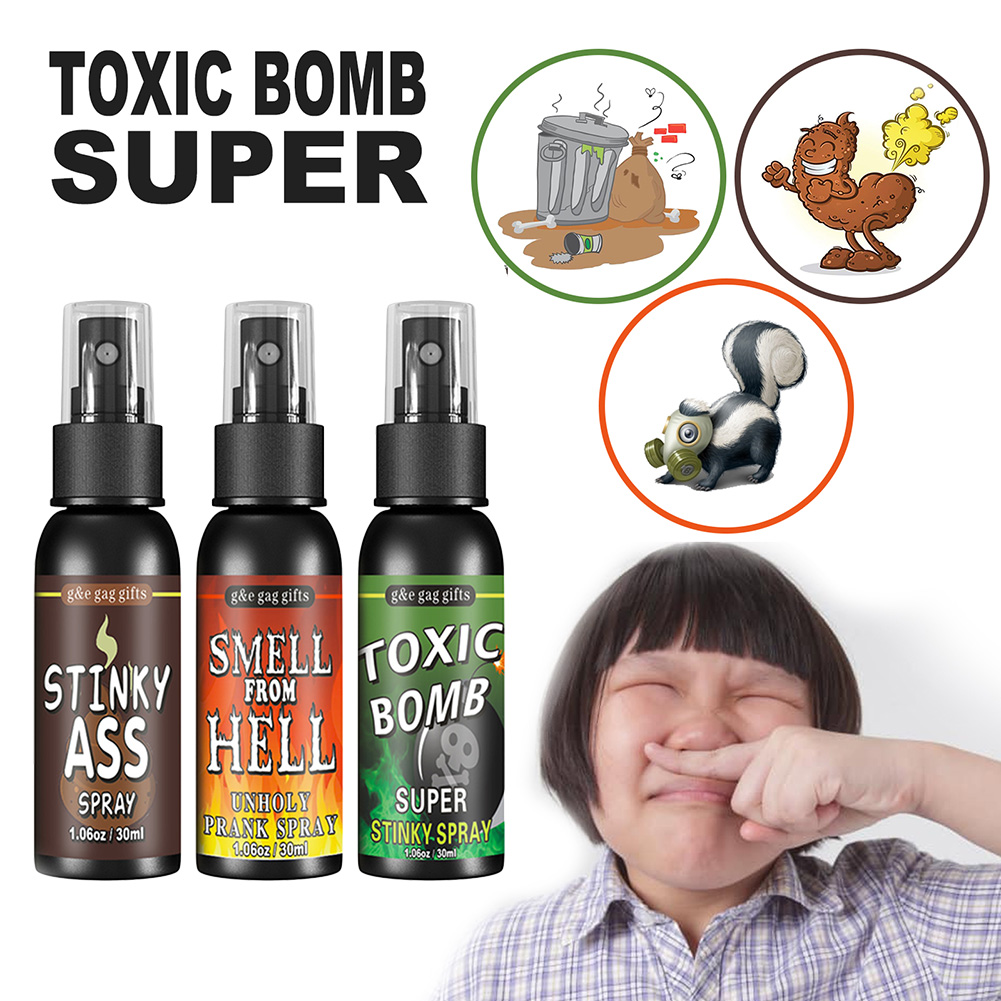 Party Games Bomb - 30ml Paser lelucon semprot plastik kendi