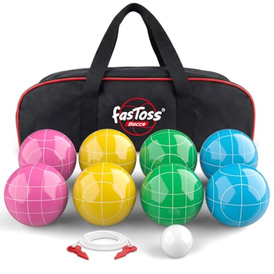 Bocce Ball Lawn - Set Bola Bocce untuk Halaman Belakang