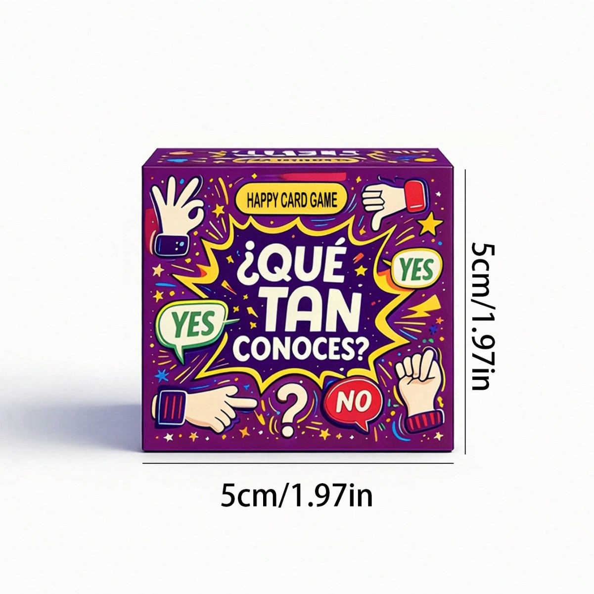 Party Games Entertainer - Kartu Permainan Mini Spanyol 5cm Bien