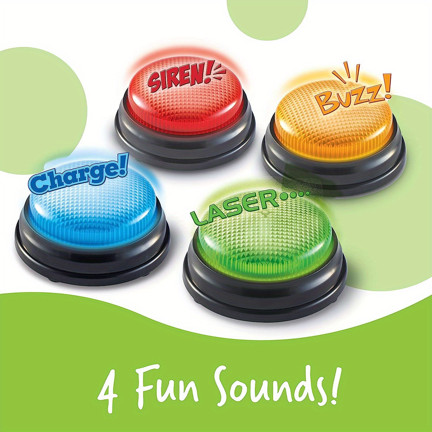 4 Buah Mainan Buzzer Lampu dan - Party Games Quiz ulasan dan harga