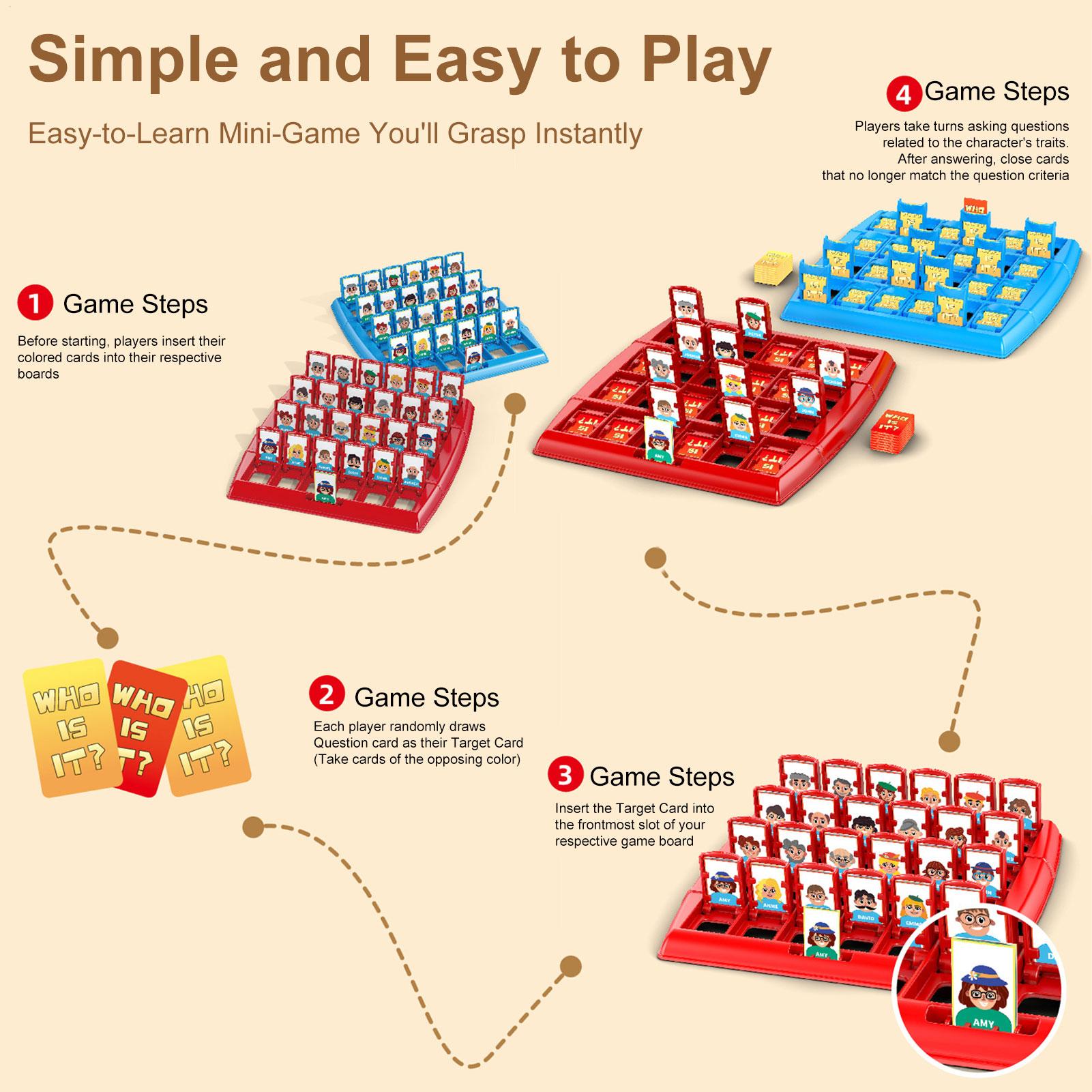 1 Buah Permainan Papan Tebak S - Party Games Quiz ulasan dan harga