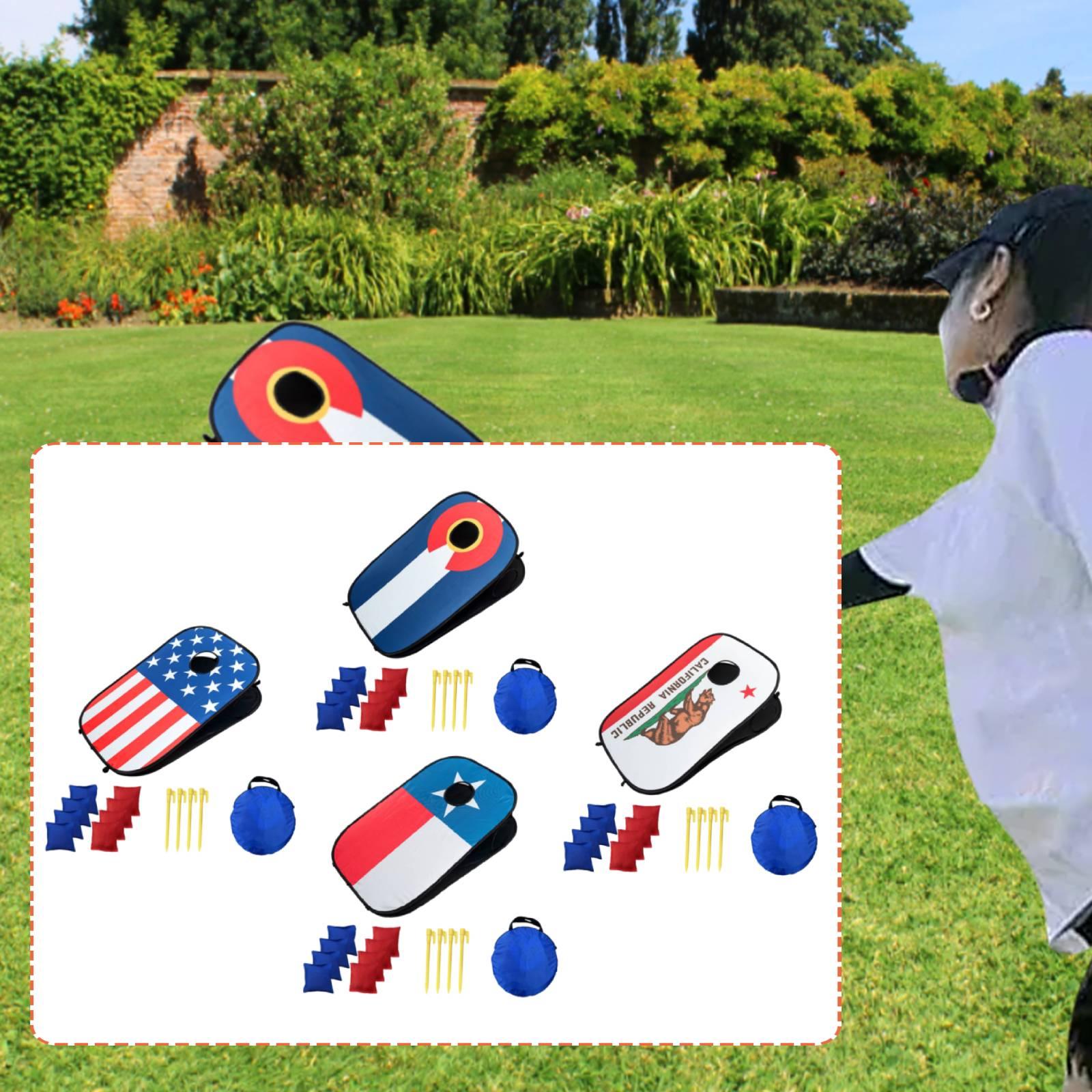 Permainan Lempar Bean Bag Papa - Cornhole Board Set ulasan dan harga