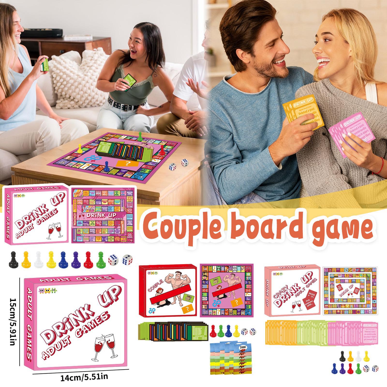 Permainan Papan Meja Pasangan  - Play Friends Party Games ulasan dan harga