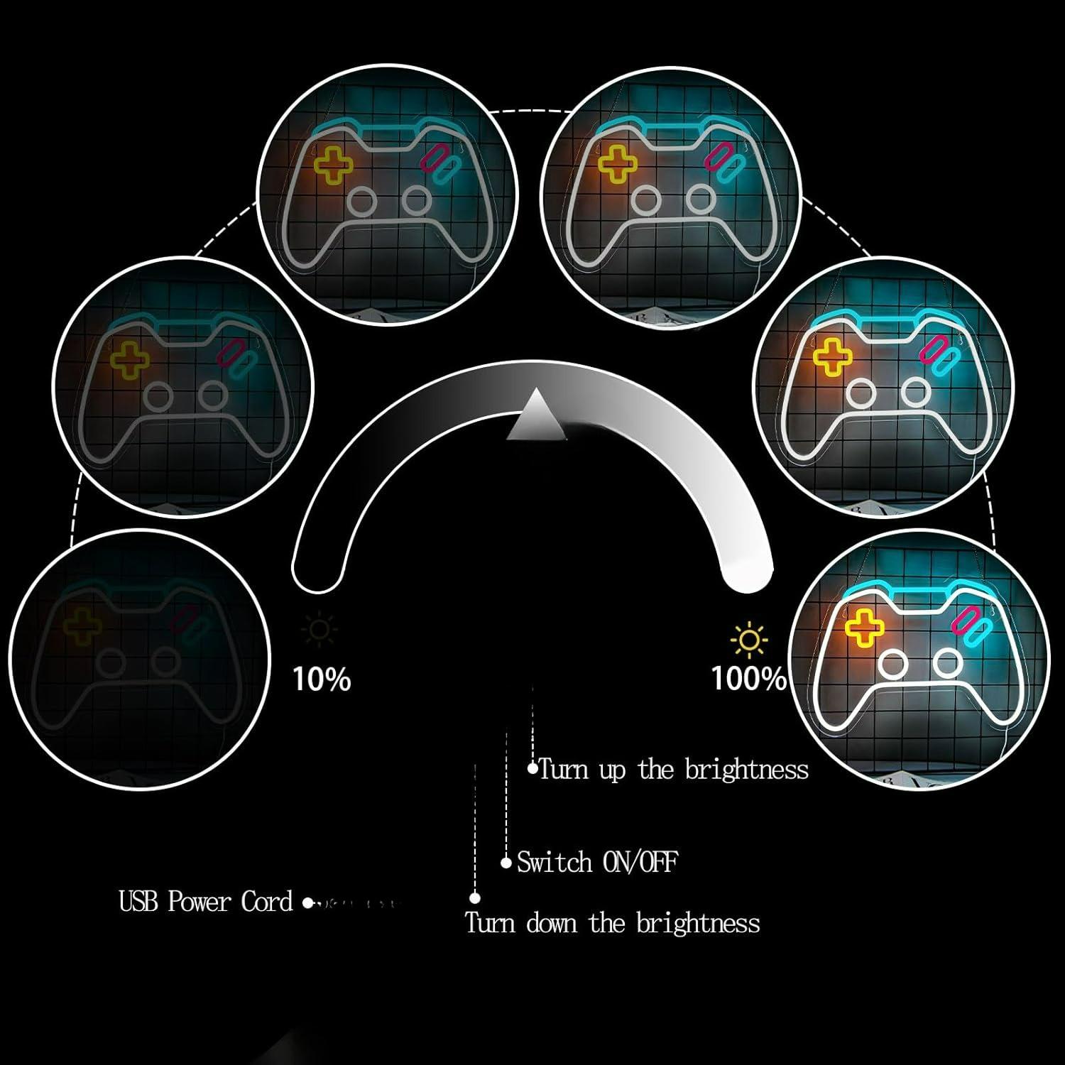 Lampu Neon Game, Lampu LED Kon - Party Games Ideas For Teens ulasan dan harga