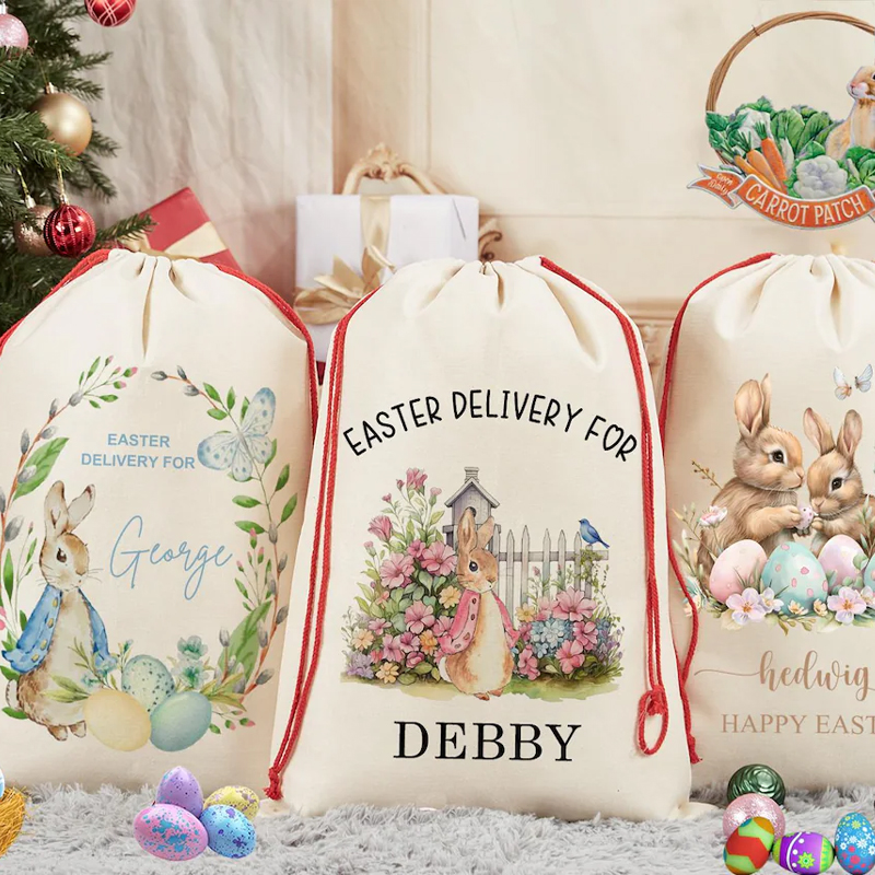 Tas Hadiah Kelinci Paskah deng - Party Games Egg ulasan dan harga