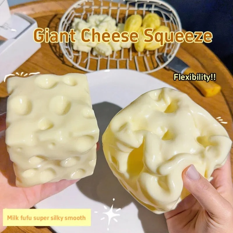 Taba Squishy Cheese Cube Bola  - Party Games Ideas ulasan dan harga