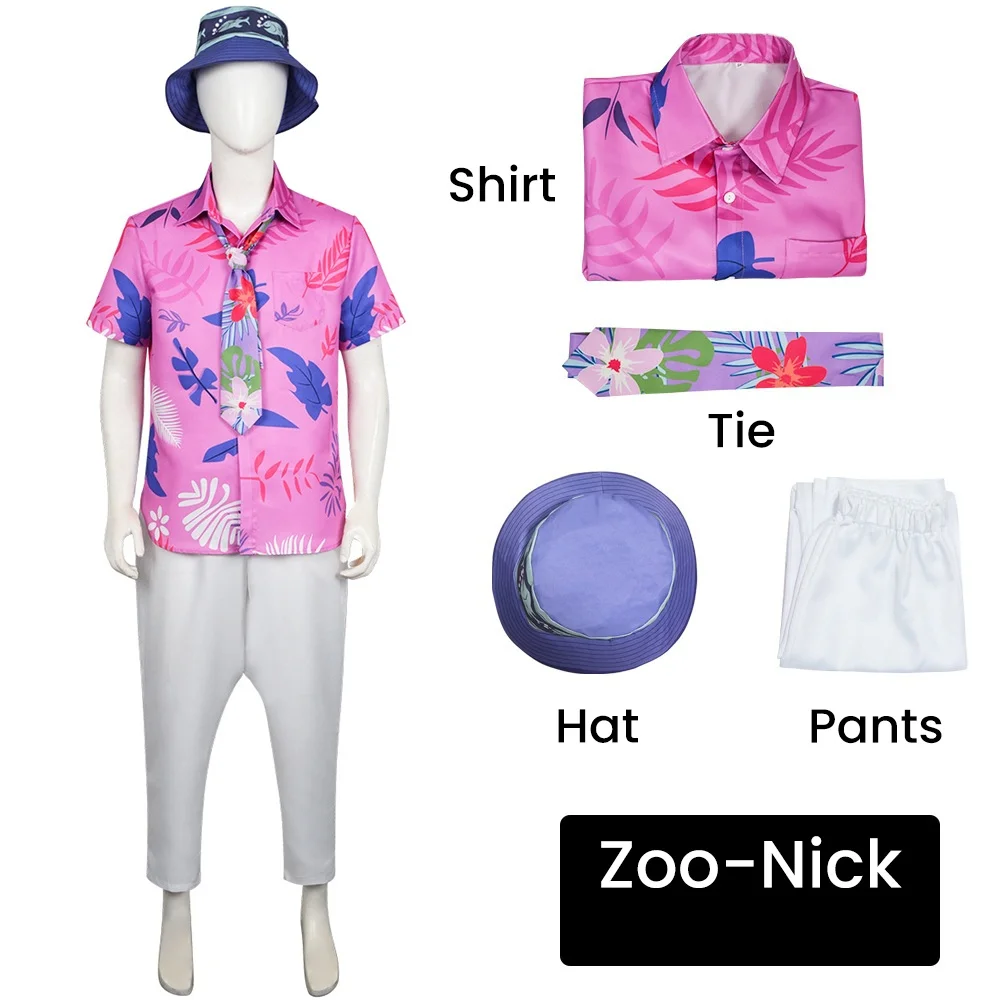Kostum Cosplay Movie Zoo Nick  - Kids Party Games ulasan dan harga