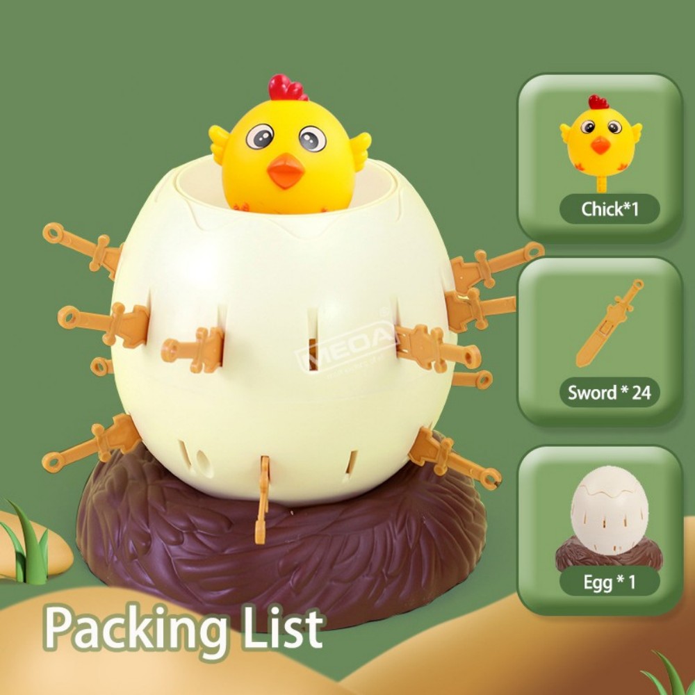 Permainan Tong Telur Ayam Pop  - Party Games Egg ulasan dan harga