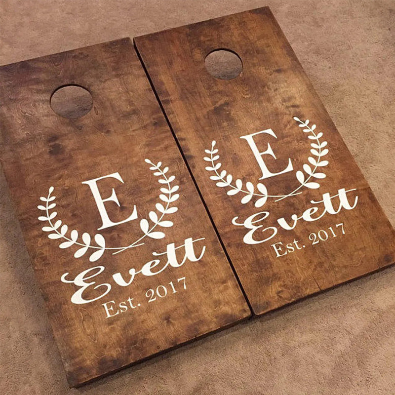 Stiker Tanda Dekorasi Pesta Pe - Cornhole Board Set ulasan dan harga