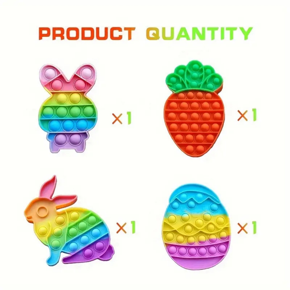 Set 4 Telur Kelinci Paskah Wor - Party Games Egg ulasan dan harga