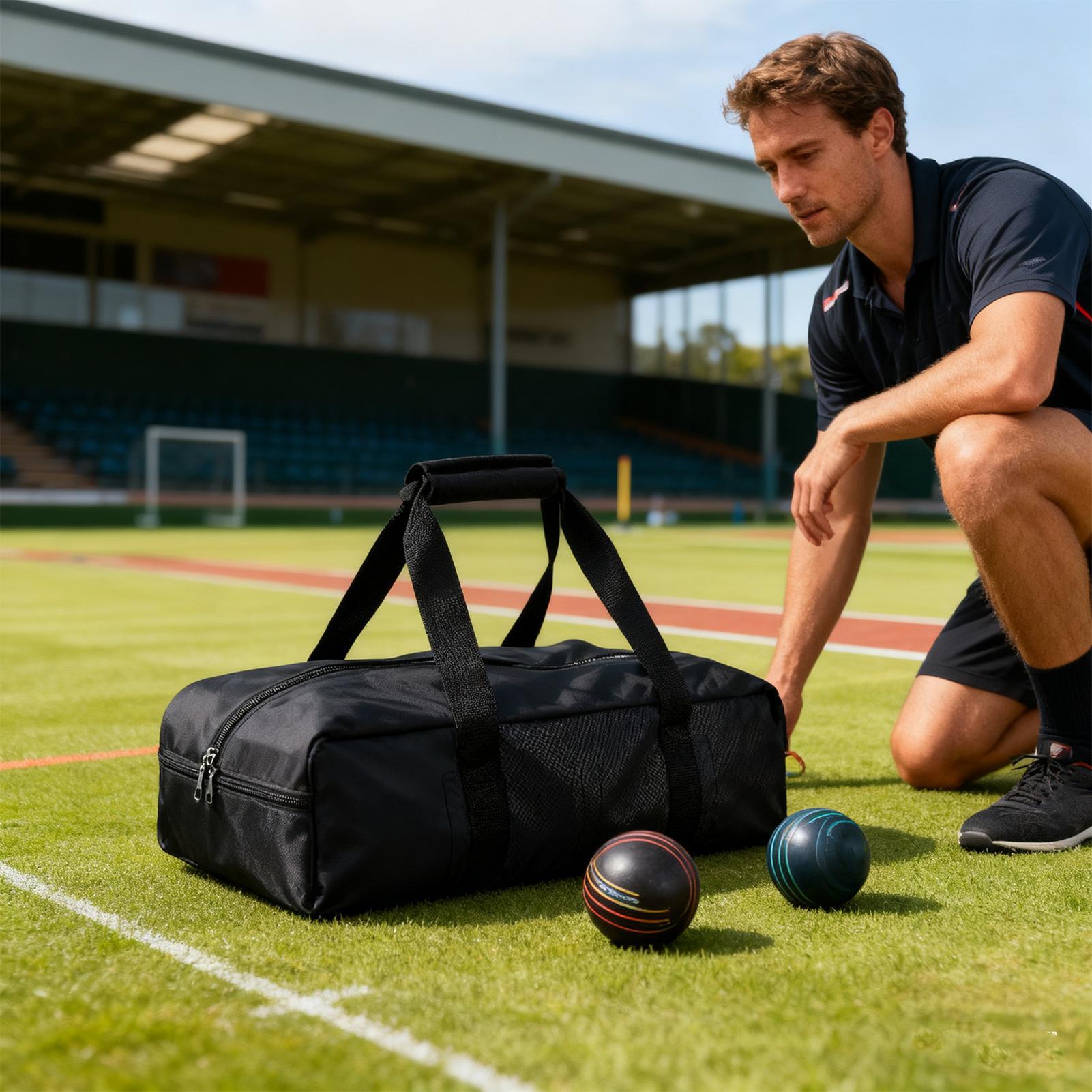 Tas Bola 8-Kompartemen Tahan A - Bocce Ball Lawn ulasan dan harga