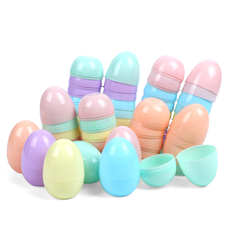 12/24-Pack Plastik Telur Paska - Party Games Egg ulasan dan harga