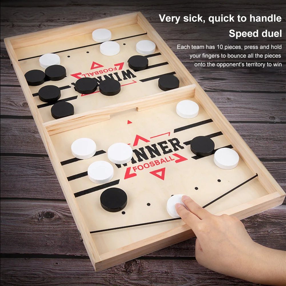 Sling Puck papan permainan kay - Party Games For 7 People ulasan dan harga