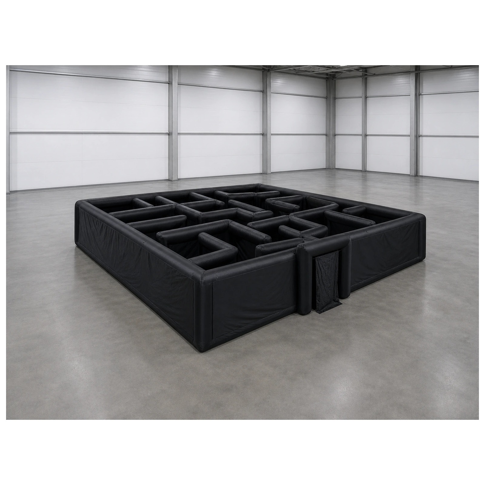 Labirin Tiup Hitam Polos Ukura - Kids Party Games ulasan dan harga