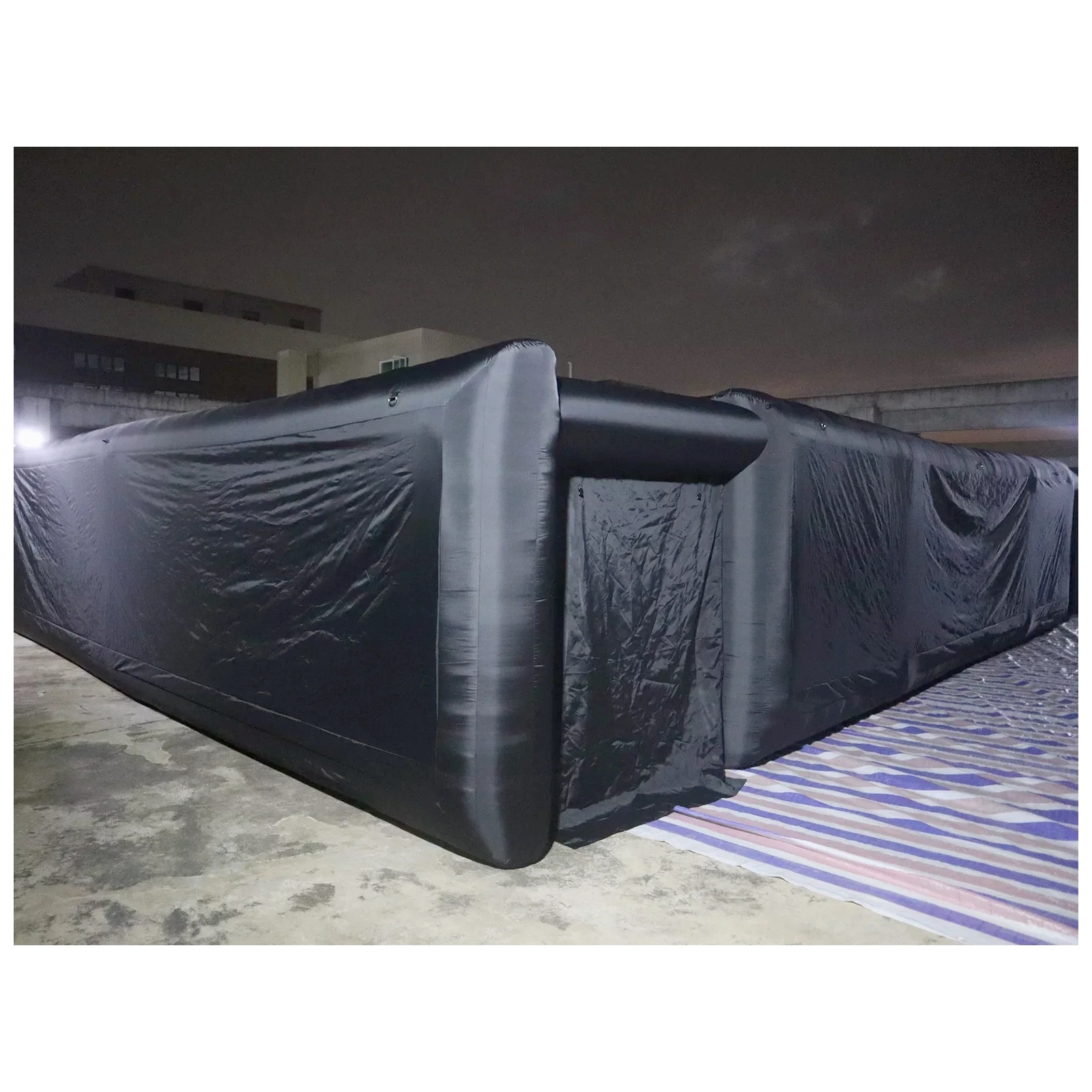 Labirin Tiup Hitam Polos Ukura - Kids Party Games ulasan dan harga