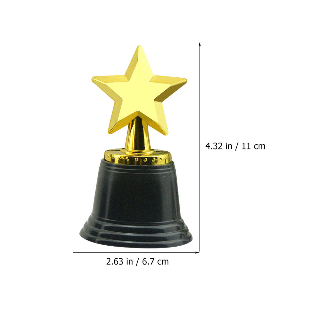 5 Buah Piala Bintang Plastik u - Kids Party Games ulasan dan harga