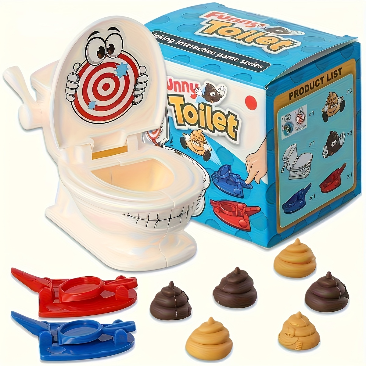 Mainan Toilet Mini Anti Stres, - Party Games Indoor ulasan dan harga