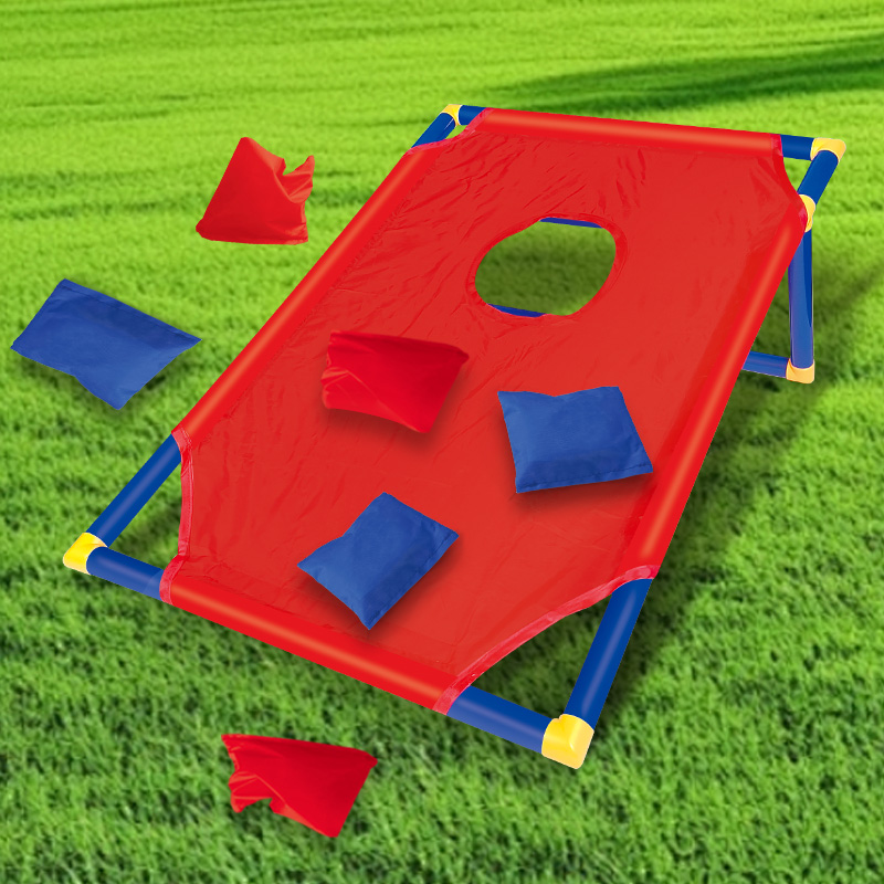 Permainan Lempar Bean Bag Anak - Cornhole Board Set ulasan dan harga