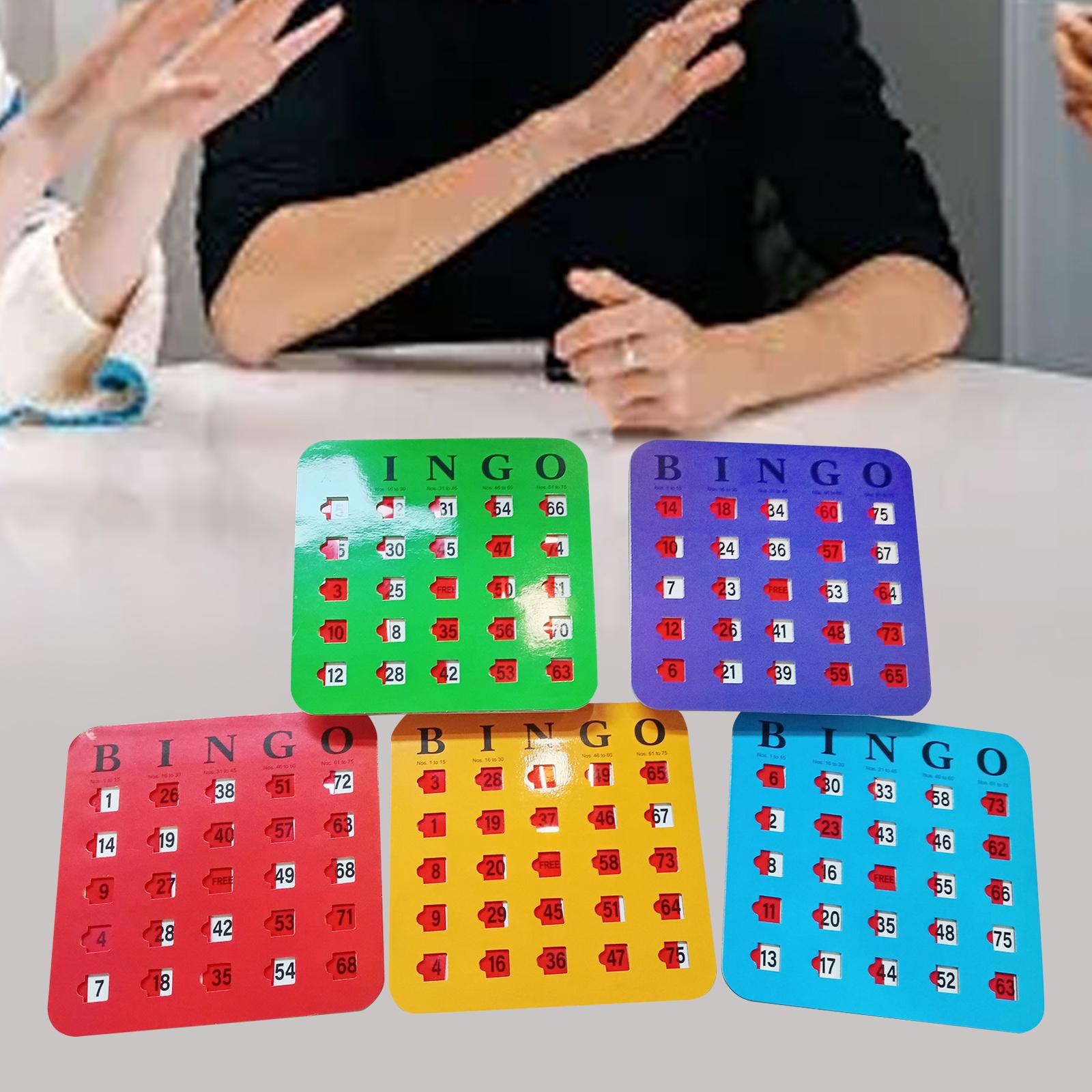 5 Buah Kartu Bingo Kardus Ceta - Party Games For Large Groups ulasan dan harga