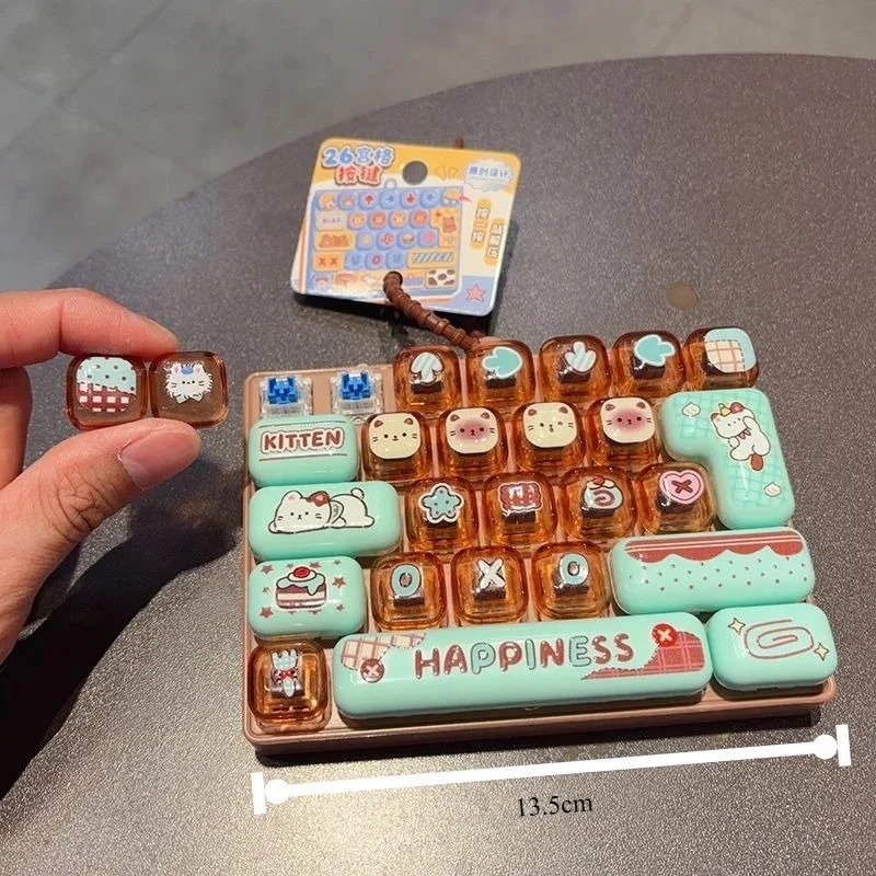 Tersedia /26Grid Keycap Clicke - Party Games Switch ulasan dan harga