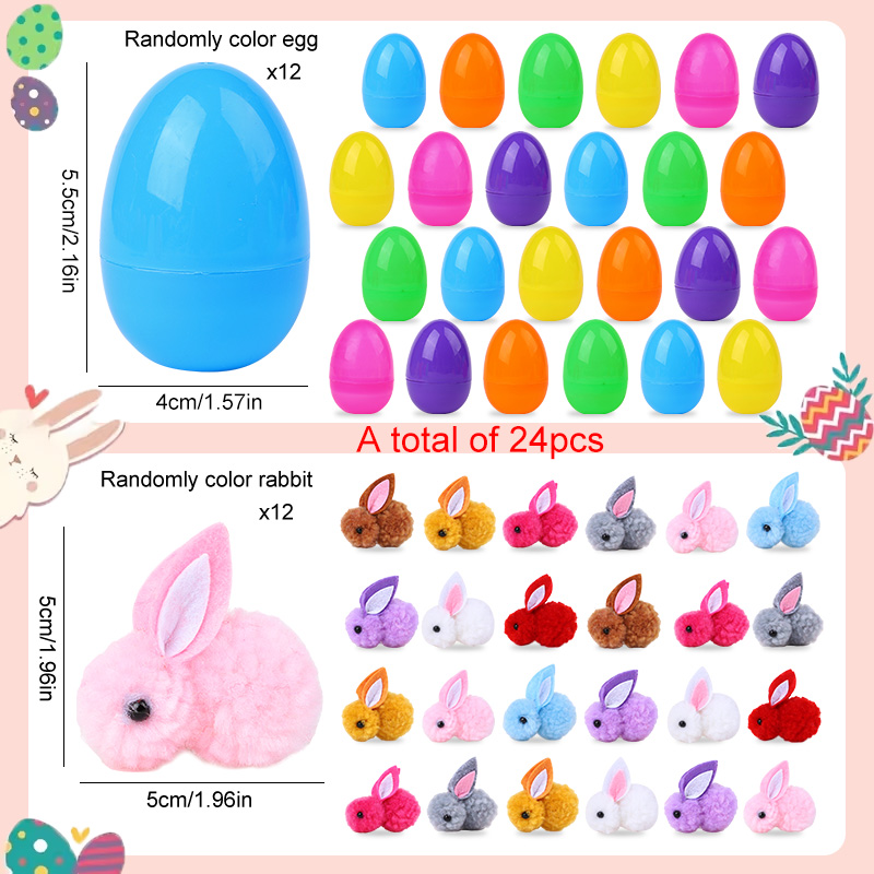 24 Buah Telur Paskah Lucu deng - Party Games Egg ulasan dan harga