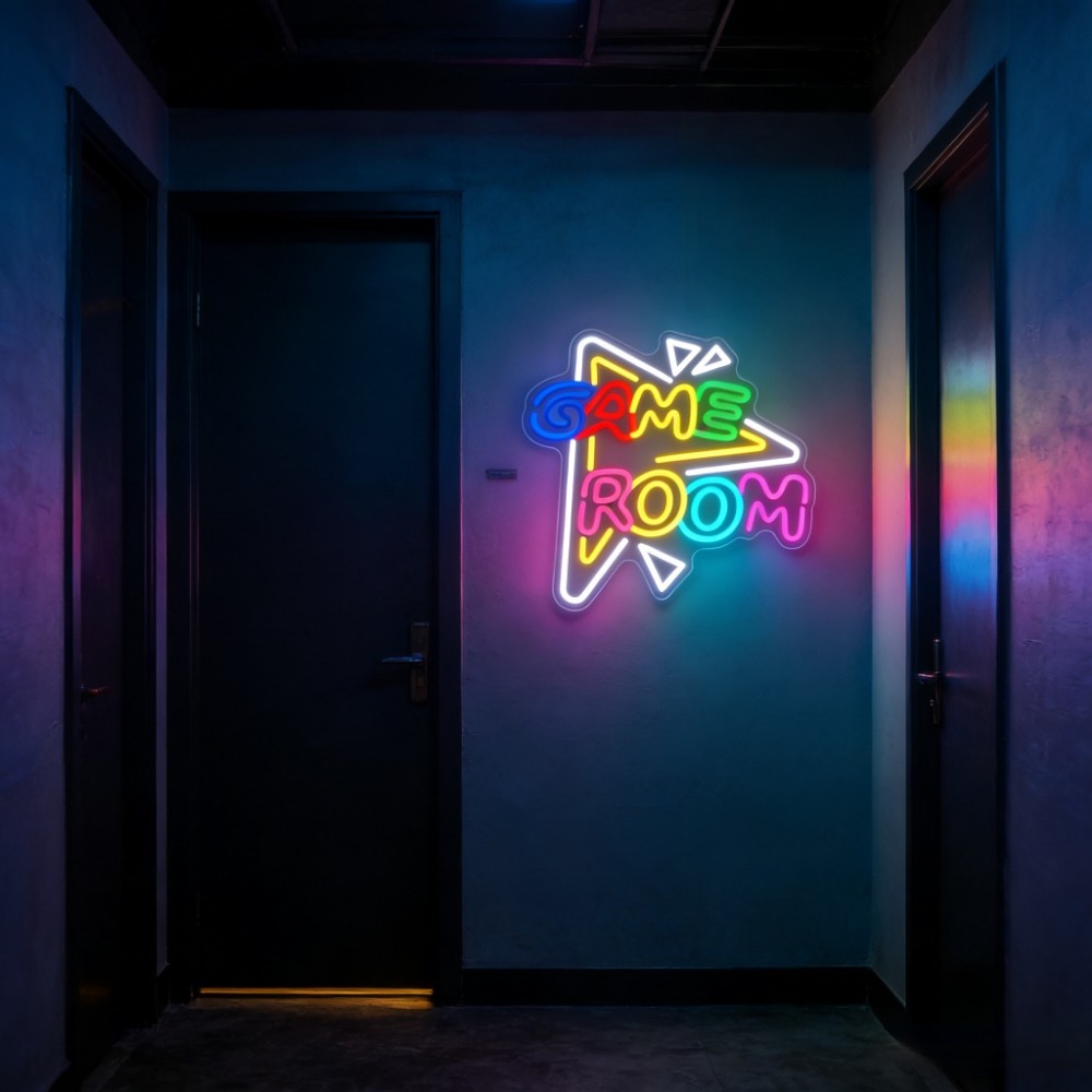 Lampu Neon LED Ruang Game, Dap - Party Games Stream ulasan dan harga