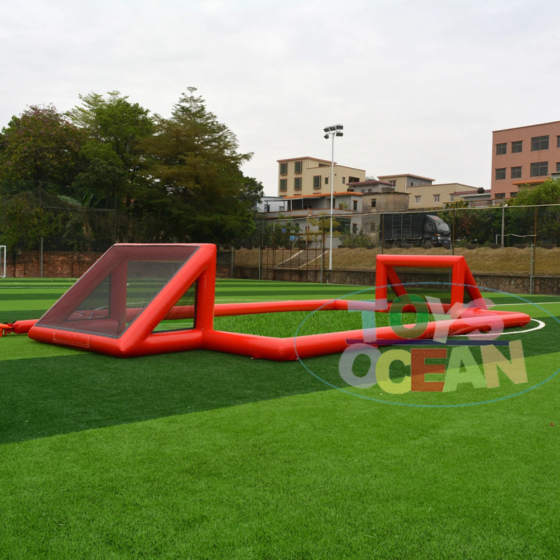 Lapangan Sepak Bola Tiup PVC K - Kids Party Games ulasan dan harga