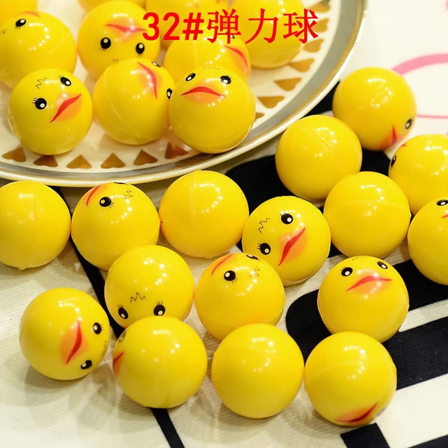 Bola Memantul 32Mm Bola Plasti - Party Games Egg ulasan dan harga