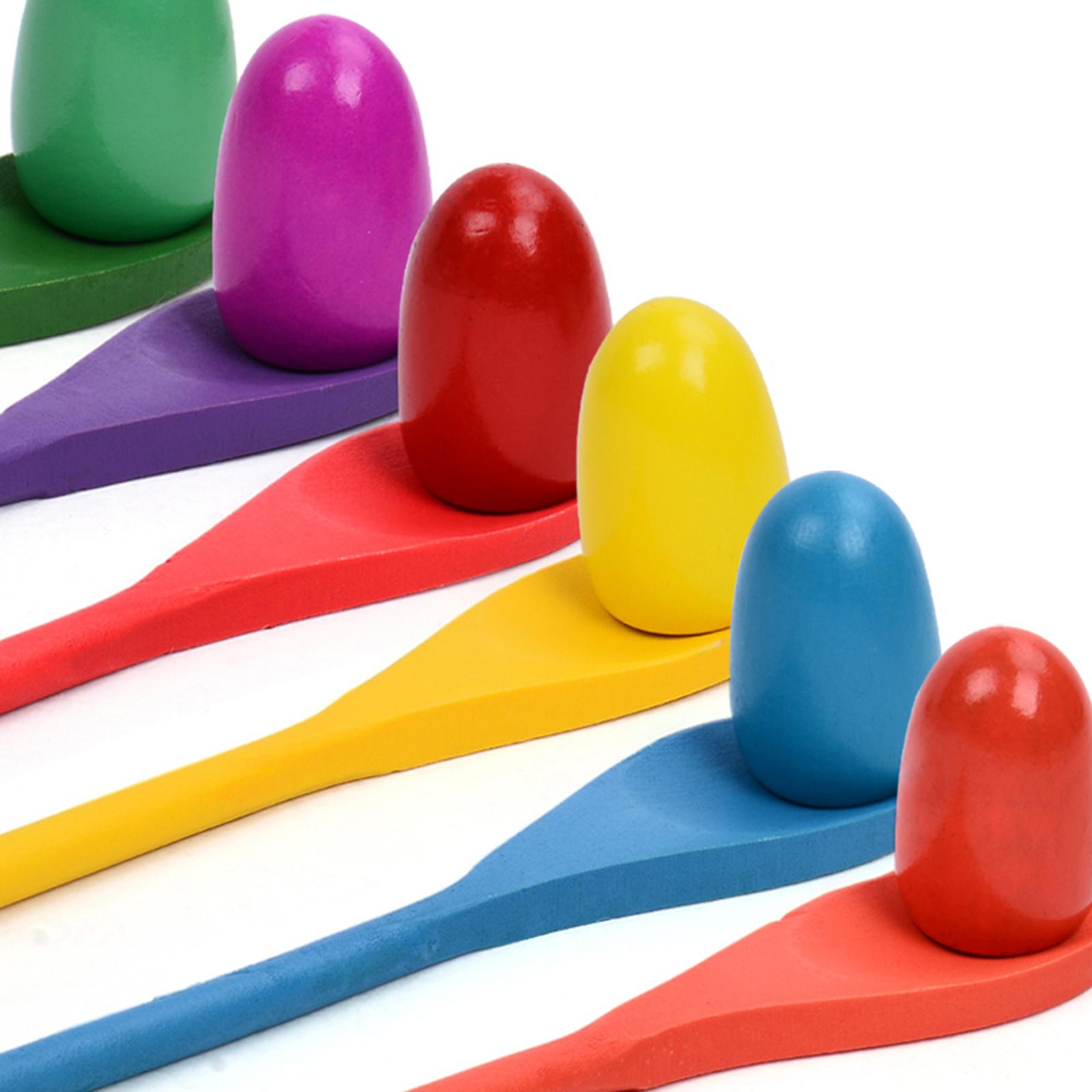 6 Buah Sendok Telur Permainan  - Party Games Egg ulasan dan harga