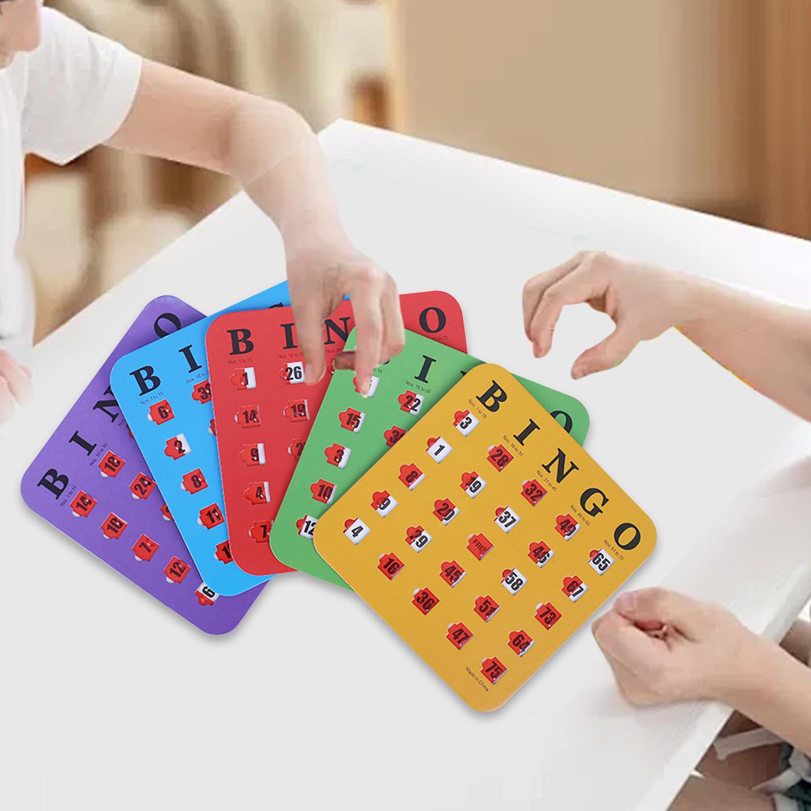 5 Buah Karton Bingo Cetak Besa - Party Games For Large Groups ulasan dan harga