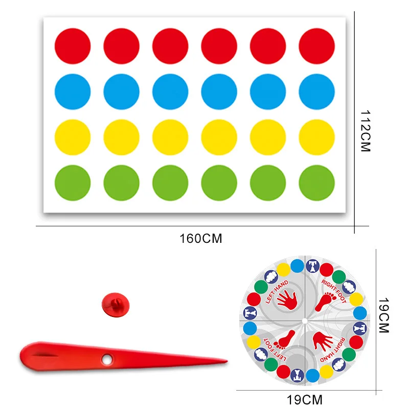 Permainan Twister Terlaris, Ti - Party Games For 7 People ulasan dan harga