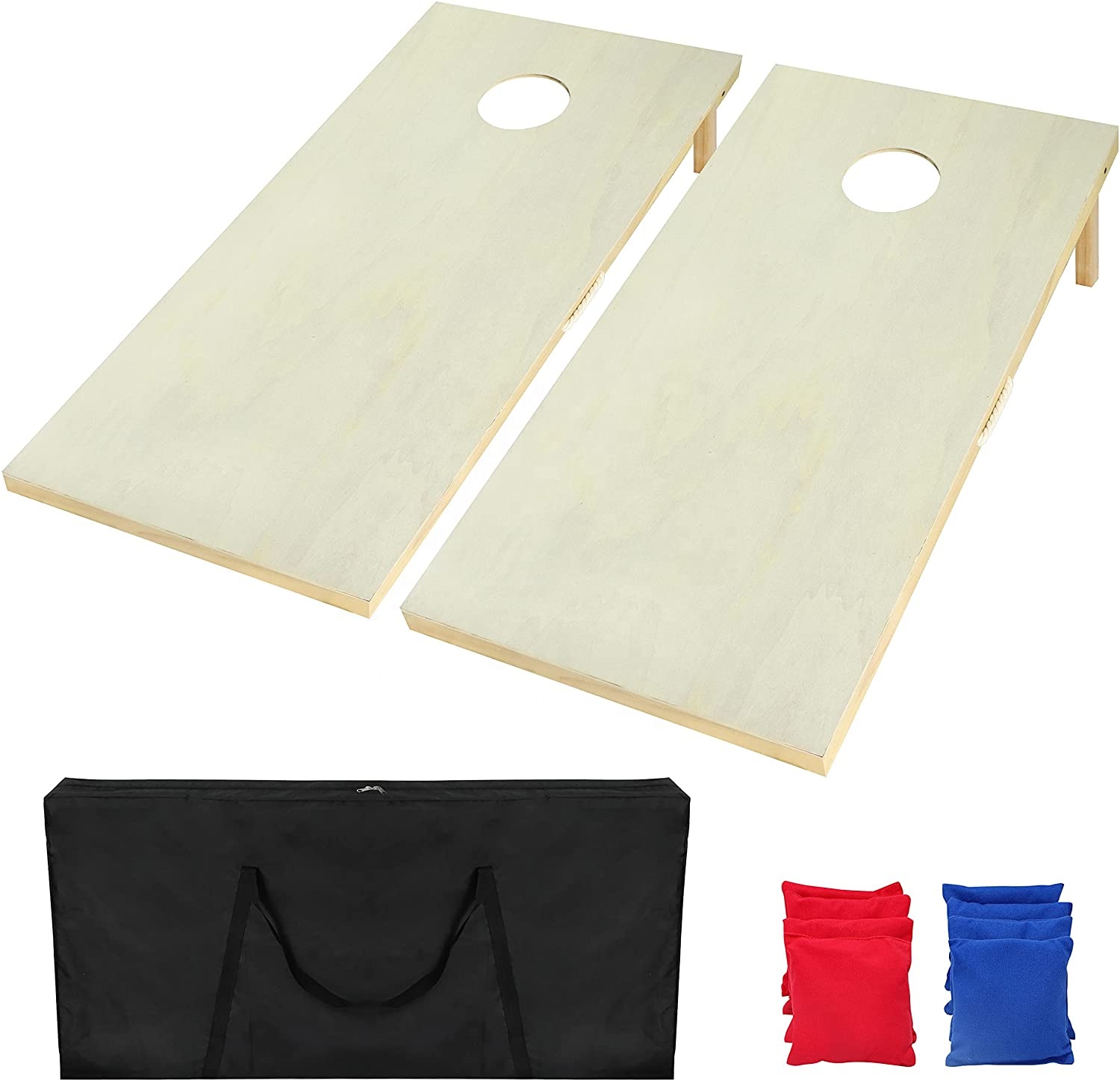 Termasuk Set 8 Kantong Lempar  - Cornhole Board Set ulasan dan harga
